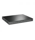 TP-Link TL-SG3452P switch Gestionado L2/L3 Gigabit Ethernet (10/100/1000) Energía sobre Ethernet (PoE) 1U Negro