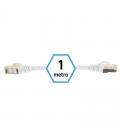 iggual Latiguillo CAT7 SFTP LSZH 1 metro blanco