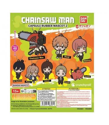 Set gashapon lote 40 articulos chainsaw man rubber mascot 2