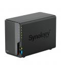 Servidor nas synology disk station ds224+ 2gb 2 bahias raid gigabit ethernet