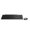 Rapoo 8210M teclado Ratón incluido Bluetooth QWERTY Negro