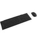 Rapoo 8210M teclado Ratón incluido Bluetooth QWERTY Negro