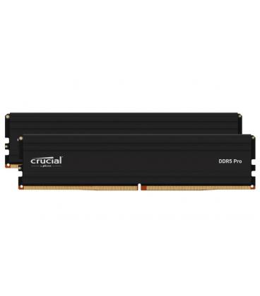 Memoria ram ddr5 64gb 2x32gb crucial pro - dimm - 5600 mhz - pc5 44800 - cl46