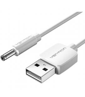 Cable alimentación vention ceywd/ usb-a macho - dc 5.5mm macho/ 50cm/ blanco