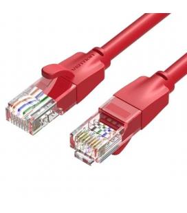 Cable de red rj45 utp vention iberh cat.6/ 2m/ rojo