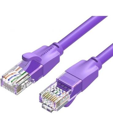 Cable de red rj45 utp vention ibevf cat.6/ 1m/ morado