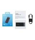 Disco Externo SSD Samsung Portable T5 EVO 4TB/ USB 3.2/ Negro