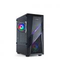 TooQ Caja Semitorre Gaming TQGCC102-B “BIOHAZARD” Negra