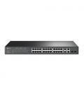 TP-Link T1500-28PCT Gestionado L2 Fast Ethernet (10/100) Energía sobre Ethernet (PoE) 1U Negro