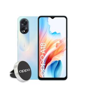 OPPO A18 16,7 cm (6.56") SIM doble Android 13 4G USB Tipo C 4 GB 128 GB 5000 mAh Negro