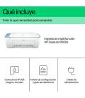 HP DeskJet Impresora multifunción 2822e, Color, Impresora para Hogar, Impresión, copia, escáner, Escanear a PDF