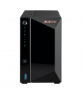 Servidor nas asustor 2 bay quad - core 1.4ghz 2gb ddr4 2.5gbe x1 usb3.2