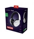 Trust GXT 489W FAYZO Auriculares Alámbrico Diadema Juego Negro, Blanco