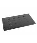 BANDEJA FIJA LANBERG 1U 465X315 MM HASTA 120 KG RACK DE 19 NEGRO