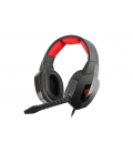 AURICULARES GAMING GENESIS ARGON 400 2.0 MINI JACK NEGRO-ROJO