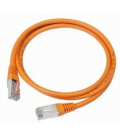 Cable CAT5E UTP moldeado 0,25m Naranja