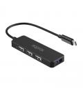 Approx hub usb tipo-c 3usb 2.0 + 1puerto usb 3.0