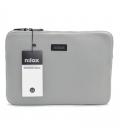 Nilox sleeve portatil 14.1" gris