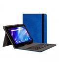 Nilox funda teclado usb de 9.7 a 10.5 azul