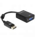 Delock adapt. displayport macho/vga hembra negro