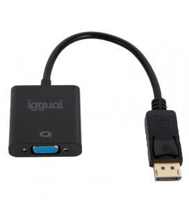 Iggual adaptador displayport (m) a vga (h)