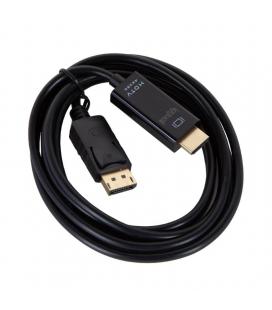 Iggual cable displayport (m) a hdmi (m) 4k 2metros