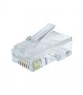 Gembird conector rj45 cat.6 utp sólidos (50 uds.)