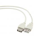 Gembird cable alarg. usb 2.0(m)-(h) 0.75mts