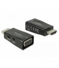 Delock adaptador hdmi-a macho vga hembra/audio