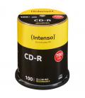 Intenso cd-r 700mb/80min tubo 100 unidades