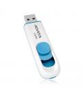 Adata lapiz usb c008 64gb usb 2.0 blanco/azul