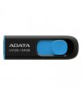 Adata lapiz usb uv128 64gb usb 3.2 negro/azul