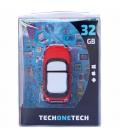 Tech one tech mini cooper s rojo 32 gb usb 2.0