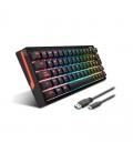 Krom kreator mini teclado mecánico rgb