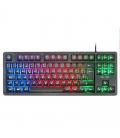 Mars gaming teclado mk023 tkl frgb negro