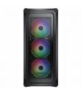 Cougar caja semitorre archon 2 mesh rgb negro