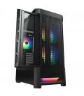 Cougar caja miditorre airface rgb negro