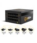 Fuente nox hummer x 850w modular 80+gold