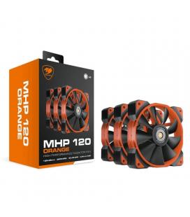 Cougar ventilador mhp 120 orange pack 3