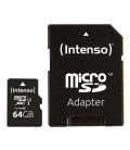 Intenso 3423490 micro sd uhs-i premium 64gb c/adap