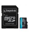 Kingston sdcg3/256gb microsd a2 clase 10 256gb c/a