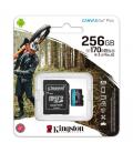 Kingston sdcg3/256gb microsd a2 clase 10 256gb c/a