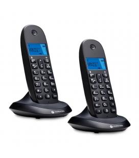 MOTOROLA C1002 CB+ Telefono DECT Negro Duo