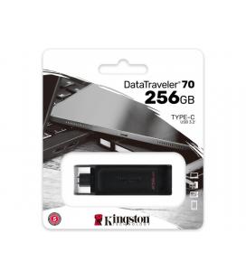 Kingston datatraveler dt70 256gb usb c 3.2 negro