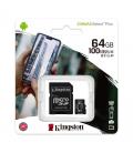 Kingston sdcs2/64gb micro sd xc clase 10 64gb c/a