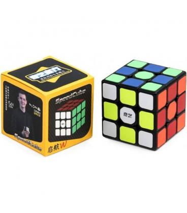 Cubo de rubik qiyi sail 3x3 w negro