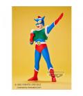 Figura banpresto crayon shinchan sofvimates action kamen (ultra heroe) 16cm