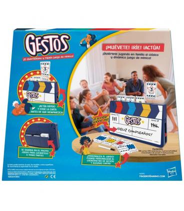 Juego de mesa hasbro gestos