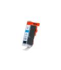 Cartucho de tinta compatible dayma canon bci 3 - 5 - 6 - 8 cian 13ml