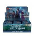 Caja de sobres magic the gathering play booster murders at karlov manor inglés